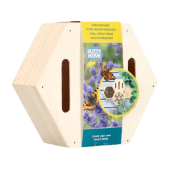 Insectenhotel hexagon voor vlinders