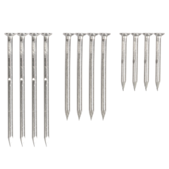 Aluminium-Nägel 12 Stück.