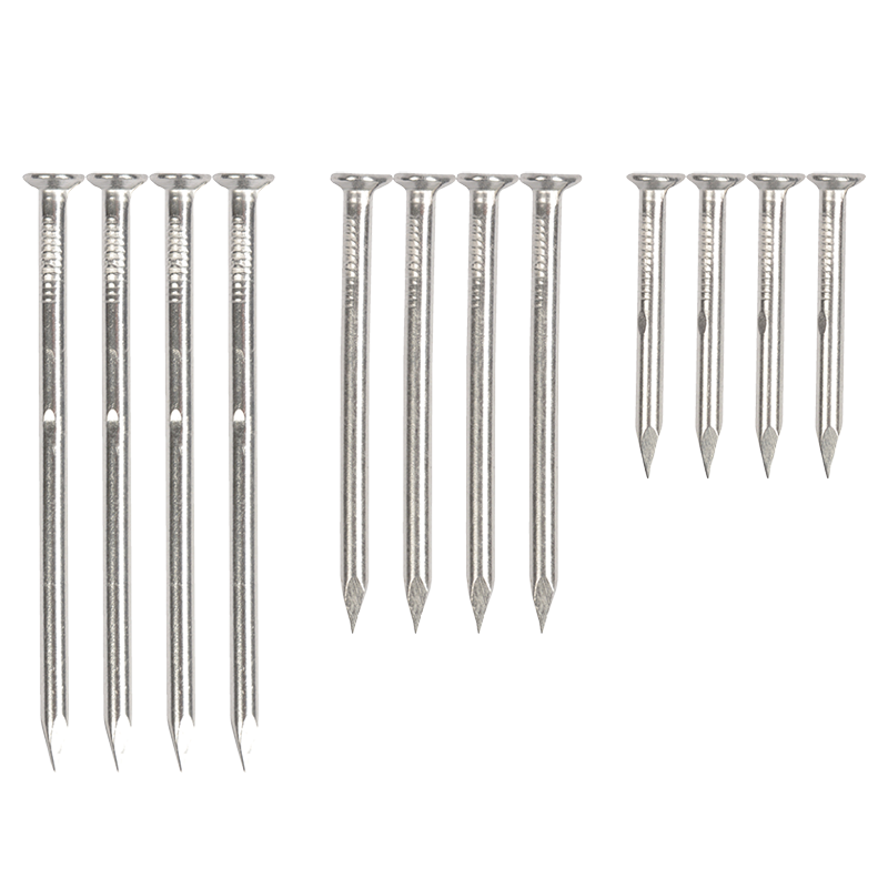 Aluminium-Nägel 12 Stück.