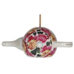 Teekanne Nistkasten Blumen – Bild 5