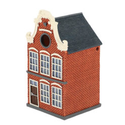 Besonders niedliches Vogelhaus im Modell eines alten Hauses.