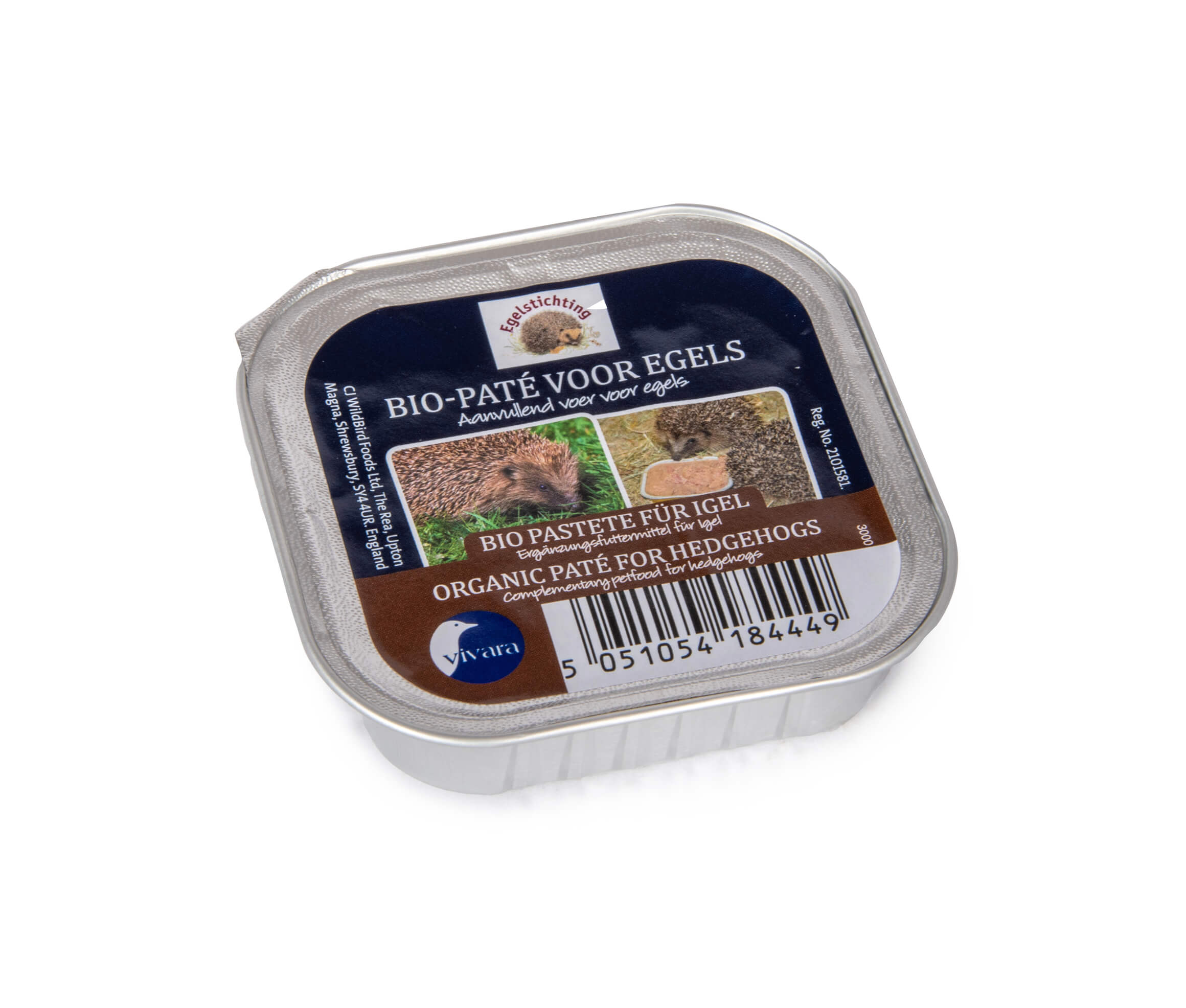Bio paté voor egels