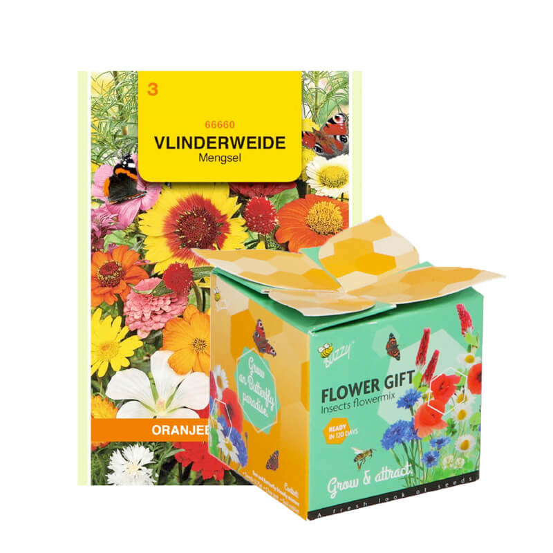 Vlinderweide bloemzaden voor insecten