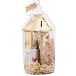 Insectenhotel en bloemzaden cadeau