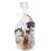 Vogelpindas en voedersilo eikel in cadeaupakket.