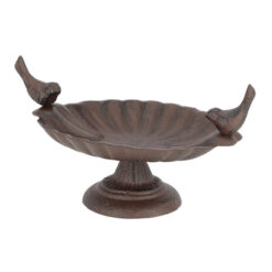 Vogelschaal op voet gietijzer - 20 cm - Afbeelding 3