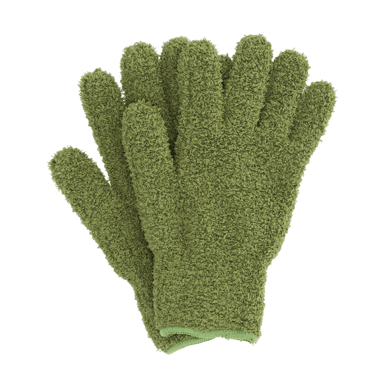 Handschuhe zum Abstauben von Pflanzen