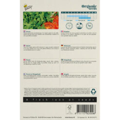 Zaaiinstructies voor rucola.