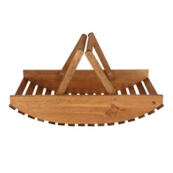 Blumenpflückkorb Holz – Bild 3