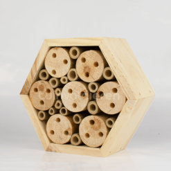 Insektenhotel Bienen Sechseck