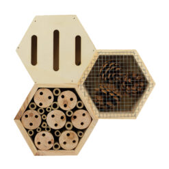 Hexagon insectenhotels