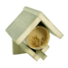 Kleine Erdnussbutter Topflappen Vögel