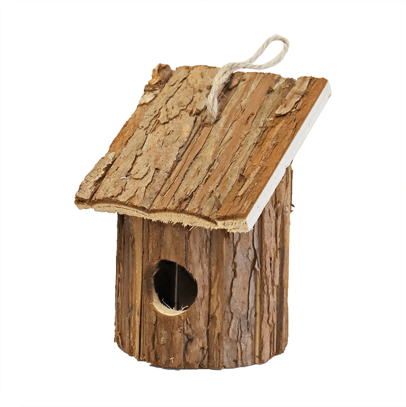 Kleines Vogelhaus aus Holz