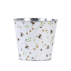 Leuke bloempot bijenprint