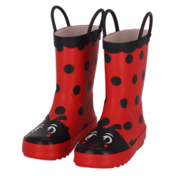 Esschert design kinderlaarsjes lieveheersbeestjes.