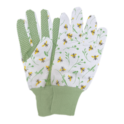tuinhandschoenen met bijenprint