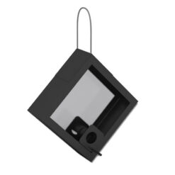 Metalen voedersilo modern - Ruit
