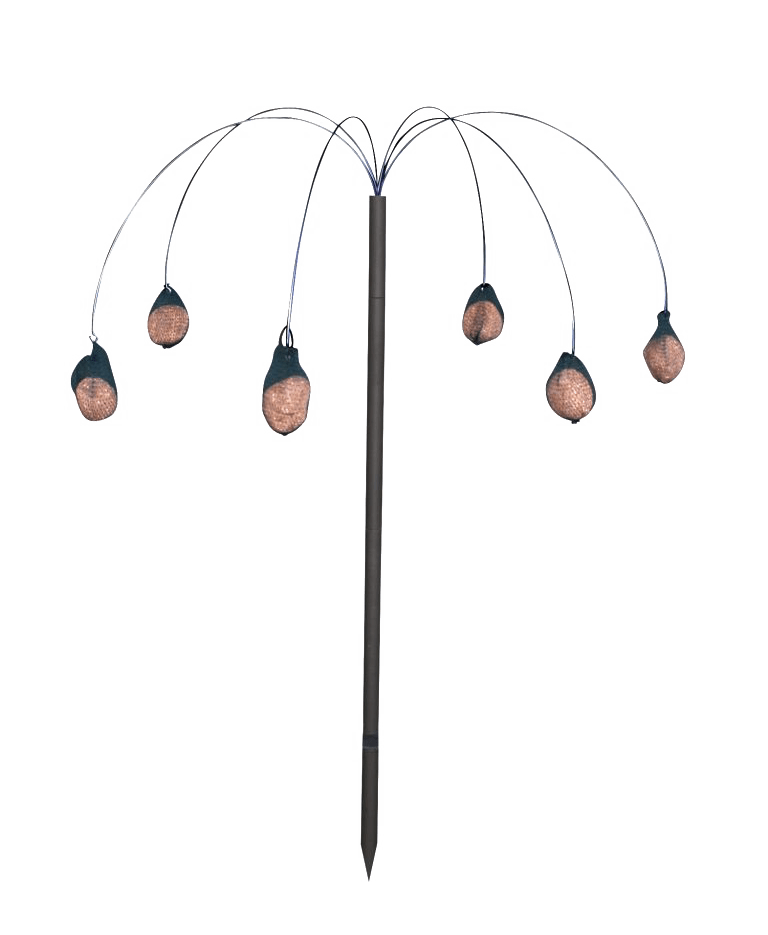 Suet Ball Halter Pfosten 140 cm hoch