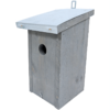 Vogelhuisje grijs