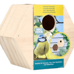 Hexagon nestkastje voor vogels