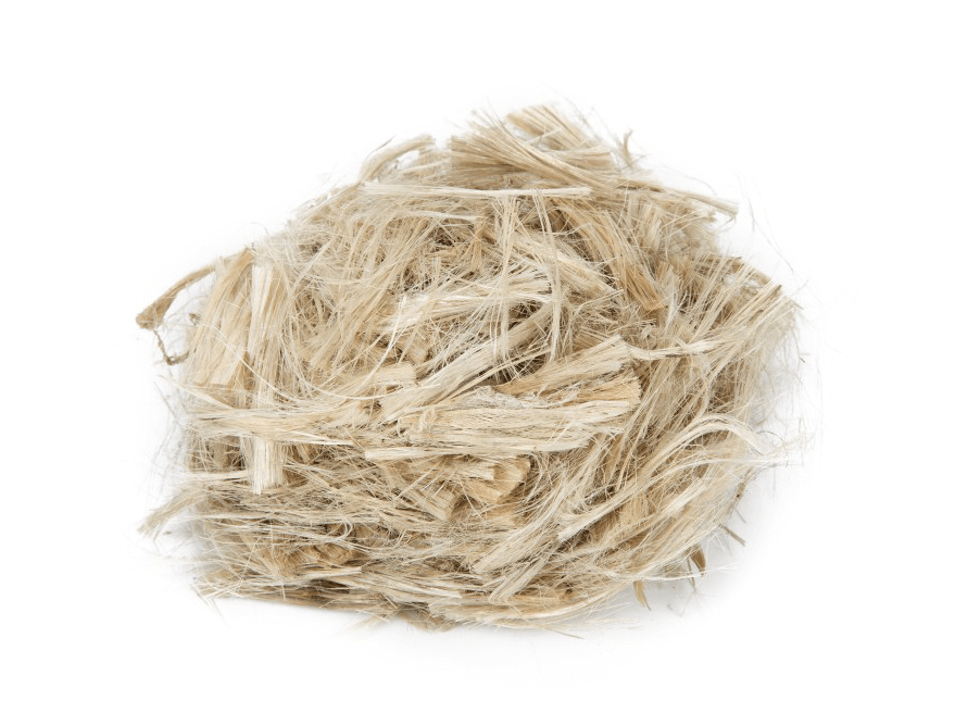 Natürliches Nistmaterial aus Jute für Gartenvögel