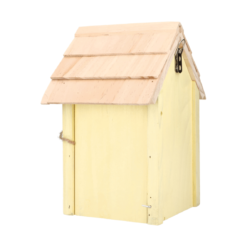 Vogelhaus Nistkasten gelbes Strandhaus