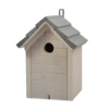 Nistkasten Karin weiß grau Vogelhaus