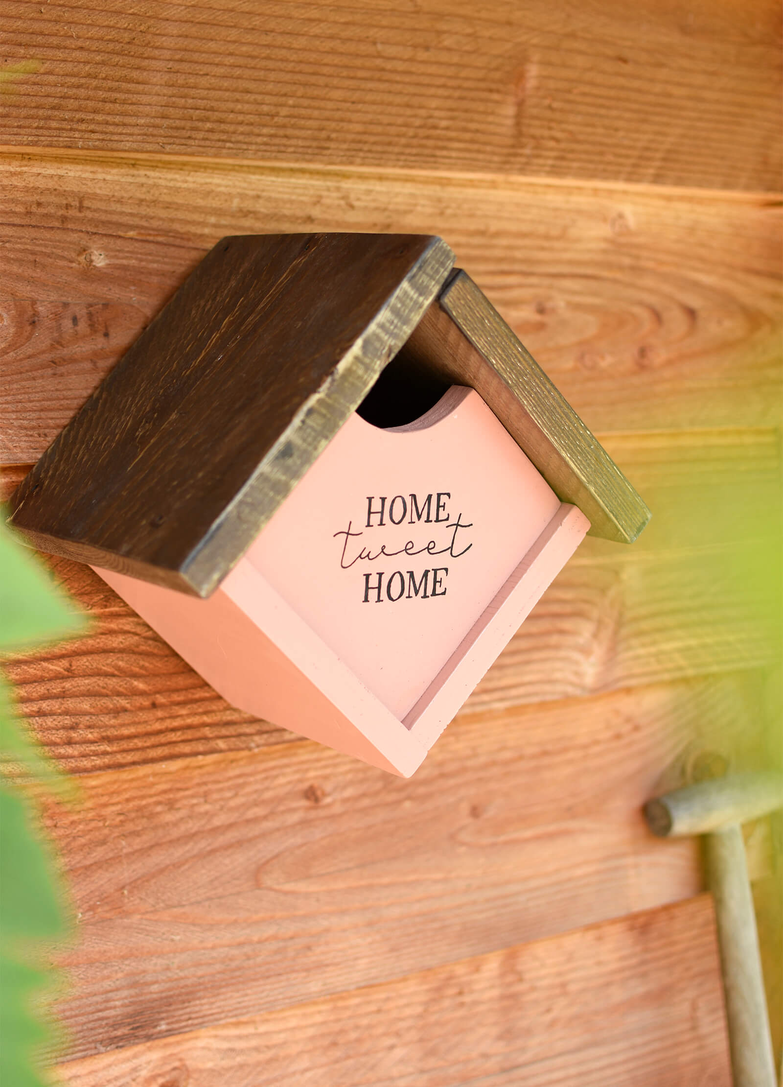 Home tweet home Vogelhaus.