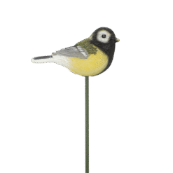Beeldje tuinvogel op stok - 40 cm - Afbeelding 4