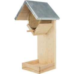Erdnussbutterhaus mit Futterschale
