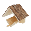 Erdnussbutter Haus Rinde Dach