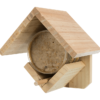 Pindakaaspothouder blank hout