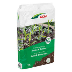 Biologische stekgrond voor het zaaien en stekken van planten.