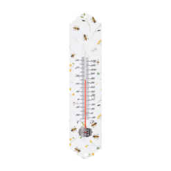 Außenthermometer Biene drucken