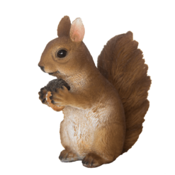 Beeldje van een eekhoorn.