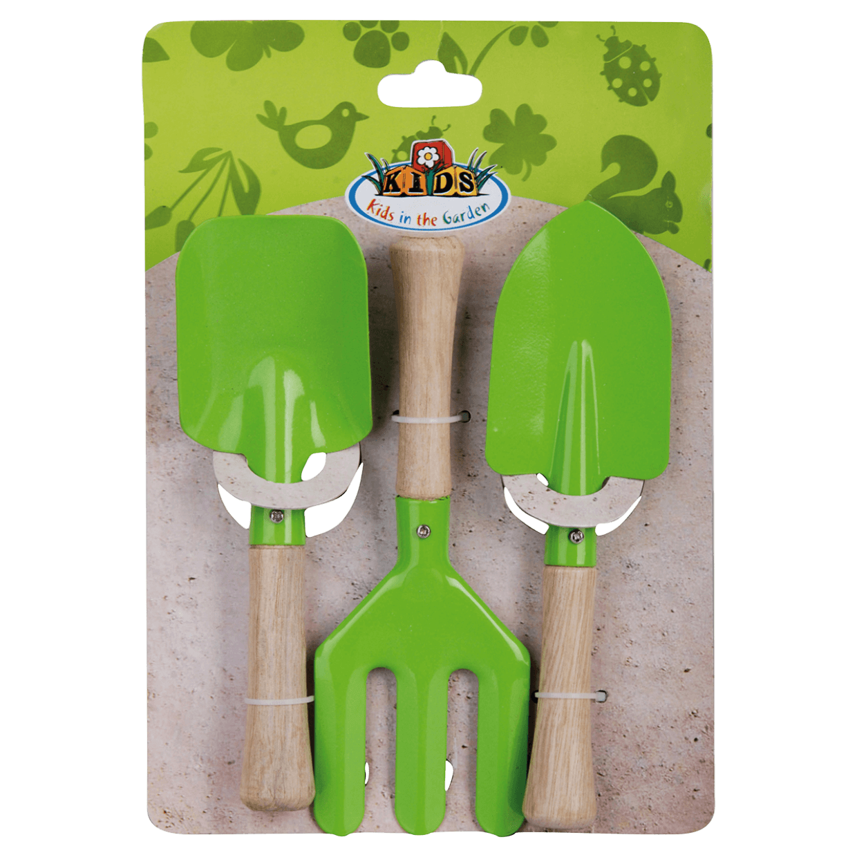 Tuingereedschap set kind - groen