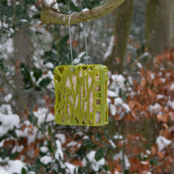 Vetblokhouder groen.