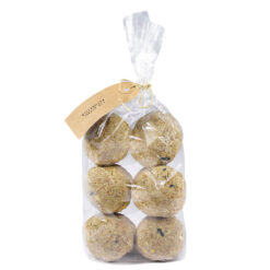 Suetbälle ohne Netz als Geschenk in einer Cacdeau-Verpackung.