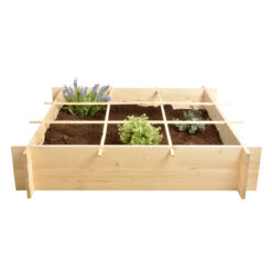 Houten moestuinbak 100x100 cm.