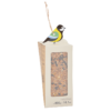 Voedersilo karton met vogeltje inclusief vogelzaad