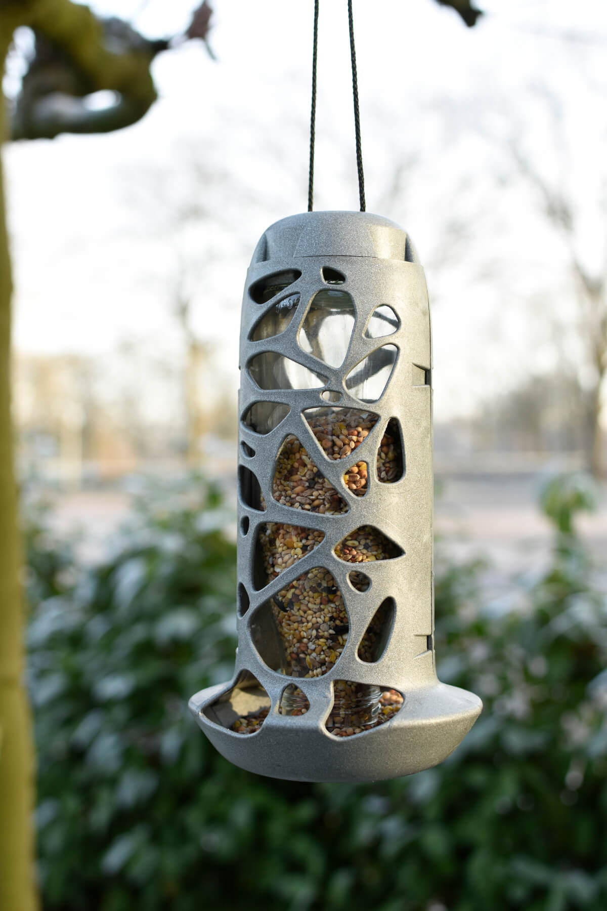 Voedersilo Tara van gerecycled materiaal.
