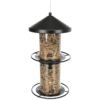 Vogelfutterhaus mit zwei Ablagen