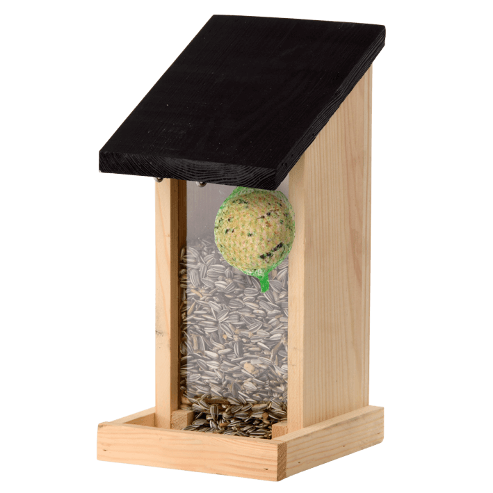 Voedersilo hout met haakjes