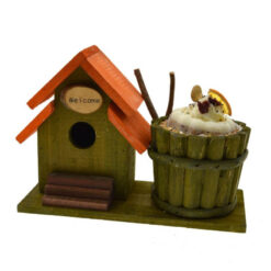 Vogelhuisje met vogeltaart