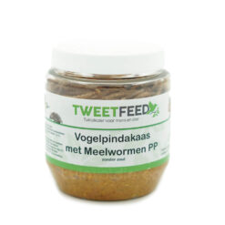 Tweetfeed Vogelpindakaas meelwormen - 350 gr