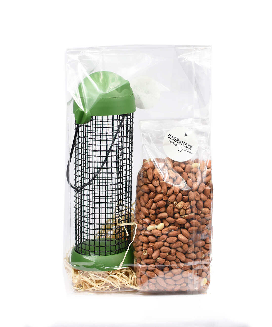 Cadeau pindafeeder + pinda's