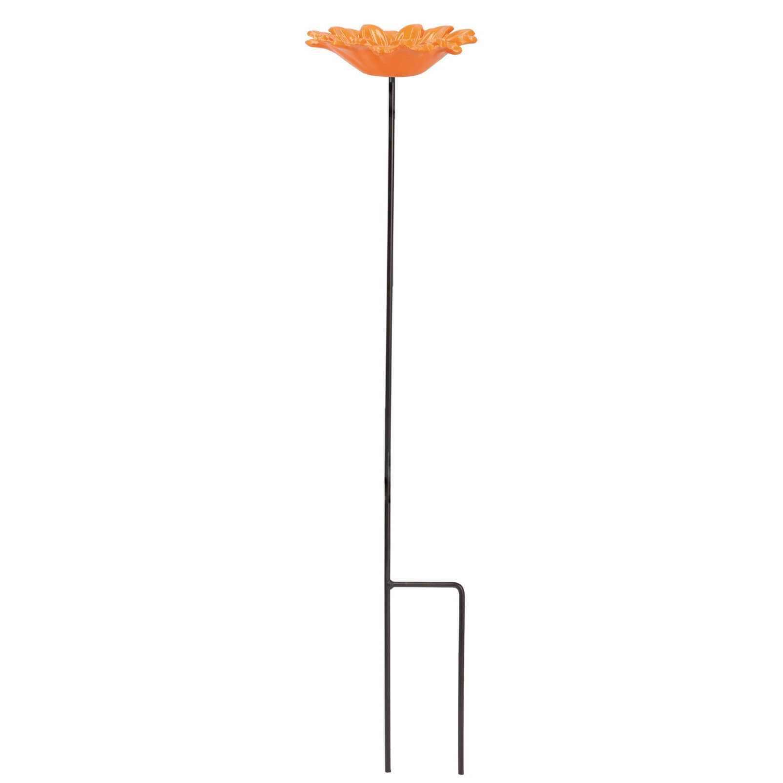 Voederschaal Gerbera oranje