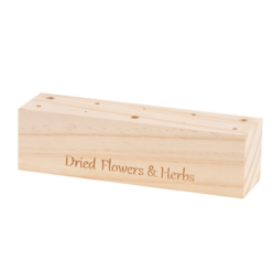 Alternative view of Houten houder voor droogbloemen