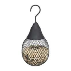 Vogelvoerhouder bol - zwart